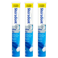 Steradent Steradent Active Plus kunstgebit reiniger - 3 x 30 tabletten