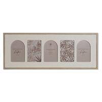 Fotolijsten Home ESPRIT Beige Kristal Hout MDF Scandinavisch 60 X 3 X 34 cm