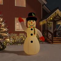 VidaXL Sneeuwpop opblaasbaar met led's 370 cm VidaXL Sneeuwpop opblaasbaar met led's 370 cm