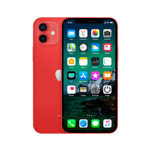 Refurbished iPhone 12 Mini 64 GB Rood Zichtbaar gebruikt