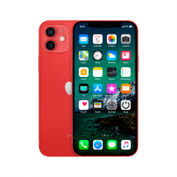 Refurbished iPhone 12 Mini 64 GB Rood Zichtbaar gebruikt