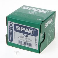 Afdekkap wit spax boorkopschroef