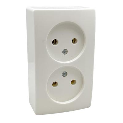 Peha Opbouw stopcontact PEHA dubbel LW - 4678965