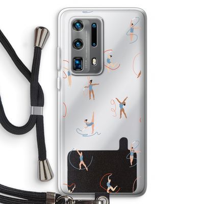Dancing #3: Huawei P40 Pro Plus Transparant Hoesje met koord