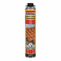 Schuim Soudal Polyurethaan Pistool Dak Grijs 750 ml