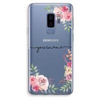 Rozen: Samsung Galaxy S9 Plus Transparant Hoesje