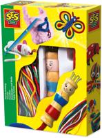 SES CREATIVE Tricotin - Met garens van verschillende kleuren