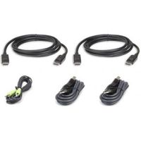 Aten 2L-7D03UDPX5 toetsenbord-video-muis (kvm) kabel 3 m Zwart Aten 2L-7D03UDPX5 toetsenbord-video-muis (kvm) kabel 3 m Zwart