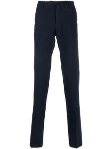 Incotex pantalon chino à plis - Bleu