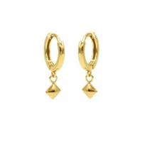Karma Oorringen Hinged Hoops Stud | Goud