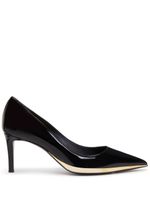 Giuseppe Zanotti escarpins pointus à détails métalliques - Noir