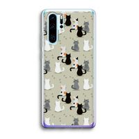 Katten: Huawei P30 Pro Transparant Hoesje