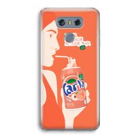 Peach please!: LG G6 Transparant Hoesje