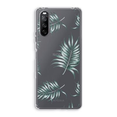 Simple leaves: Sony Xperia 10 III Transparant Hoesje