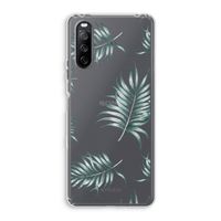 Simple leaves: Sony Xperia 10 III Transparant Hoesje