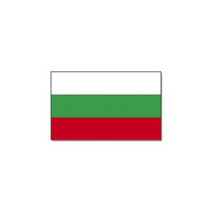 Gevelvlag/vlaggenmast vlag Bulgarije 90 x 150 cm