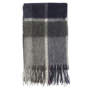 Carrbridge Tartan Scarf Black Slate