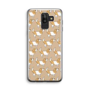 Doggy: Samsung Galaxy J8 (2018) Transparant Hoesje