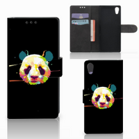 Sony Xperia XA1 Leuk Hoesje Panda Color - thumbnail