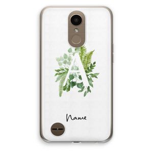 Green Brush: LG K10 (2017) Transparant Hoesje