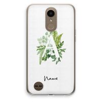 Green Brush: LG K10 (2017) Transparant Hoesje