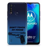 Motorola Moto G8 Power Lite Silicone-hoesje Pistol DTMP - thumbnail