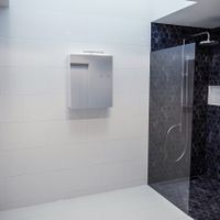 Spiegelkast Vico Cube | 60x70 cm | 1 Deur | Zonder verlichting | Wit mat