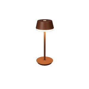 Konstsmide 7830-960 Lyon Tafellamp met accu 2.5 W Warmwit, RGB Terracotta