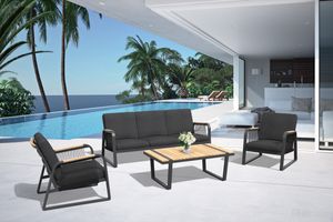 Aluminium loungeset Robinson