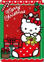 Hello Kitty Cheer Christmas Fleece deken 100 x 140 cm