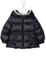 Moncler Enfant doudoune à capuche - Bleu