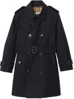 Burberry Kids trench The Sandringham - Noir - thumbnail