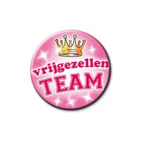 Roze vrijgezellen button