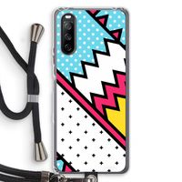 Pop Art #2: Sony Sony Xperia 10 III Transparant Hoesje met koord