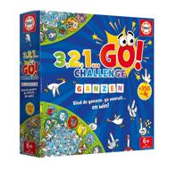 Intro Just games 3-2-1 go challenge puzzels van ganzen