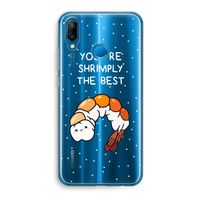 You're Shrimply The Best: Huawei P20 Lite Transparant Hoesje
