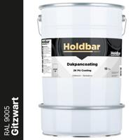 Holdbar Dakpancoating Gitzwart (RAL 9005) 10 Kg