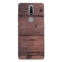 Nokia 2.4 | Bumper Hoesje | Old Wood