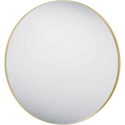Spiegel - Livion Brens - Rond - Hangspiegel in Frame - 110cm - Goud - Metaal