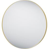 Spiegel - Livion Brens - Rond - Hangspiegel in Frame - 110cm - Goud - Metaal