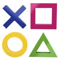 Mega magnet dahle mini 45x45mm 4 stuks