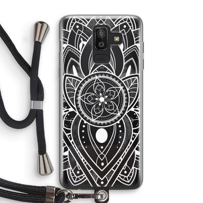 It's Complicated: Samsung Galaxy J8 (2018) Transparant Hoesje met koord