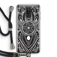 It's Complicated: Samsung Galaxy J8 (2018) Transparant Hoesje met koord