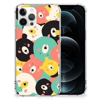 iPhone 12 Pro Max Stevig | Bumper Hoesje | Bears iPhone 12 Pro Max Stevig | Bumper Hoesje | Bears