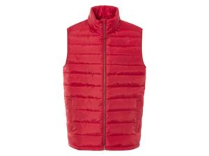 LIVERGY Heren bodywarmer (Rood, S)