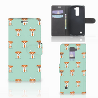 LG K10 2015 Telefoonhoesje met Pasjes Pups - thumbnail