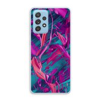 Pink Clouds: Samsung Galaxy A73 Transparant Hoesje Pink Clouds: Samsung Galaxy A73 Transparant Hoesje