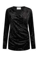 Helena Hart Female Shirts En Tops 7463 Overslag Top Velvet