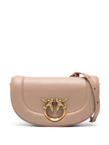 PINKO mini sac Love en cuir - Tons neutres