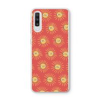 Zon: Samsung Galaxy A70 Transparant Hoesje Zon: Samsung Galaxy A70 Transparant Hoesje